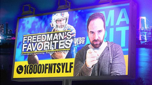 Freedman's Favorites. The Best Week 4 Fantasy Football Plays.